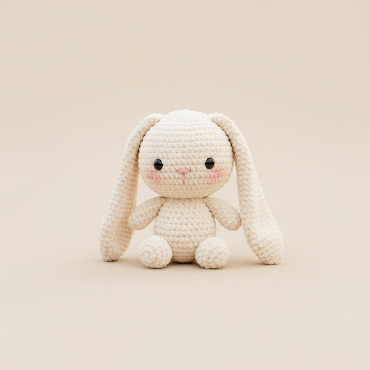 Mochi Bunny™ Crochet Pattern PDF + Strawberry Outfit | 2-in-1 Bundle