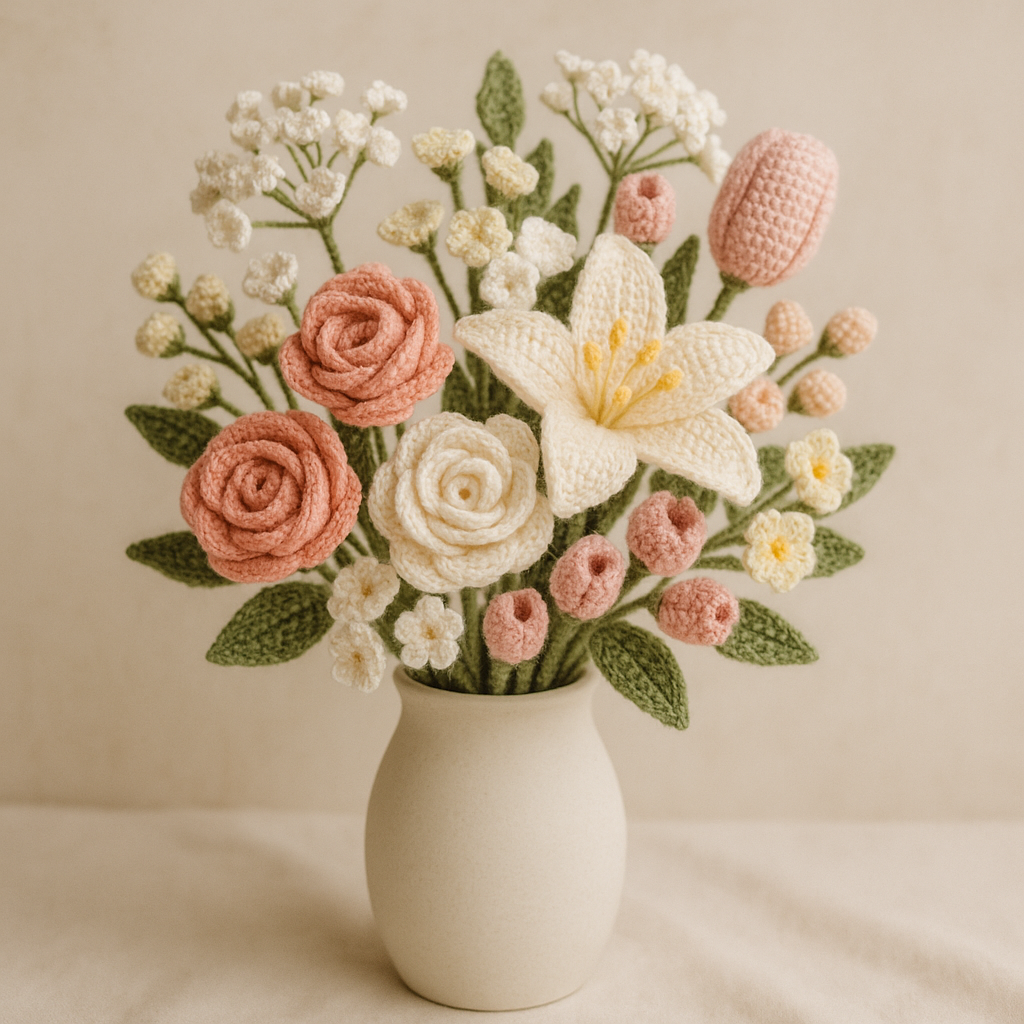 10+ Flowers Crochet Pattern Bundle