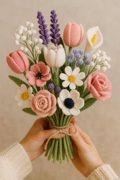 10+ Flowers Crochet Pattern Bundle
