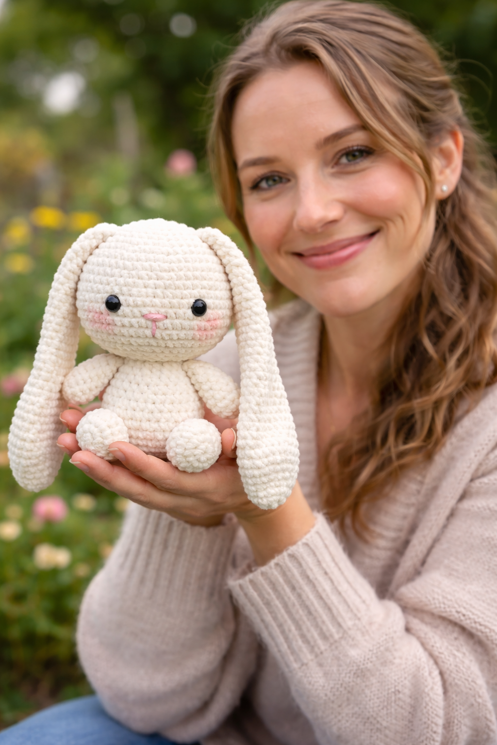 Easy Crochet Bunny Pattern (Perfect for Beginners & Gifts)
